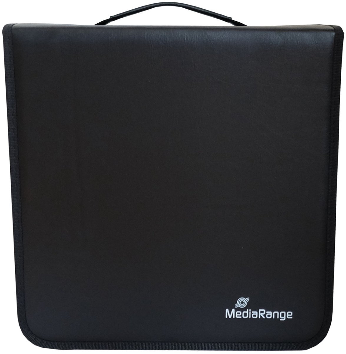 MediaRange CD-tas 200 CD's/DVD's/Blu-rays Kunstleer Zwart 1 stuk(s) (b x h x d) 314 x 118 x 312 mm BOX93