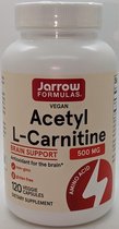 Acetyl-L-carnitine 500mg 120 capsules - antioxidant bescherming voor het brein | Jarrow Formulas