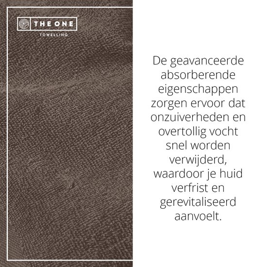De textuur van de handdoek met geavanceerde absorberende eigenschappen die overtollig vocht snel verwijderen.