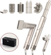 Shark FlexStyle 5-in-1 Föhn en Multistyler - Airstyler, Diffuser, Concentrator, Volume- en Stijlborstel - Zilver/Goud - HD440SLEU