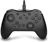 Bol.com Under Control bedrade controller geschikt voor Nintendo Switch - zwart - 3 meter kabel aanbieding