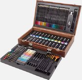 Creative Craft - Professional Art set - 86 pc's/ kleuren/ kleurpotloden/ kleurkoffer/ schilderen/ schilderkoffer