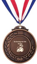 Akyol - scheidsrechter sleutelhanger medaille bronskleuring - Scheidsrechter - iemand die van fluiten houd - cadeau