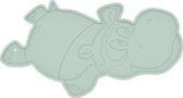 Bo Jungle - Badmat antislip - Schattige vorm voor kinderen - Nijlpaard - Ophanghaakje met zuignap - Anti Slip Bathmat Rumpy