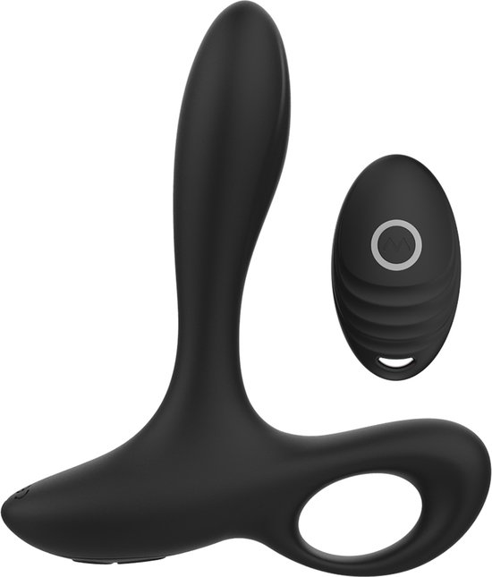 Stimulateur de prostate - Point P - débutants - télécommande - noir
