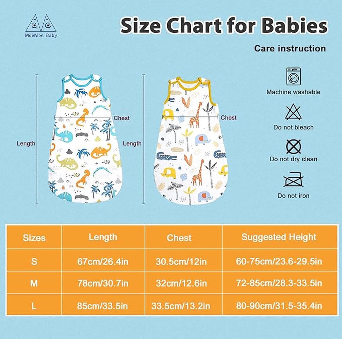 Chilsuessy Babyslaapzak Voor De Winter, 3,5 TOG, Warme