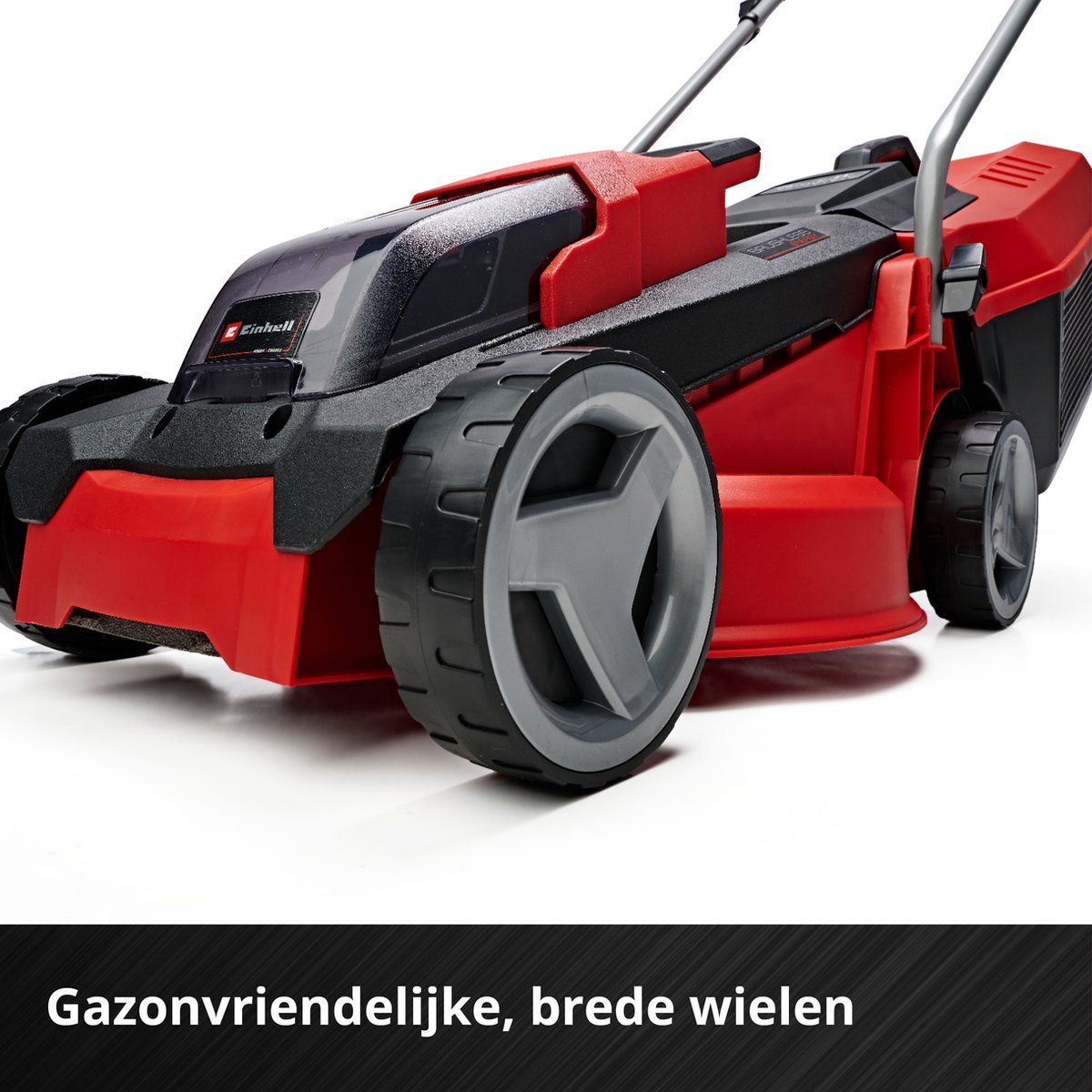 Einhell Accu Grasmaaier GE-CM 18/30 Li Kit - Power X-Change - 18 V/Li-ion - Maaibreedte: 30 cm - Aanbevolen gazonoppervlakte: tot 150 m² - 25 L opvangzak - Maaihoogte: 30-70 mm - Incl. 3.0 Ah Accu en lader – foto 5