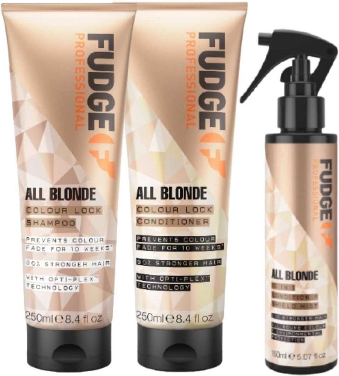 Fudge - All Blonde Colour Lock XL Set - 250+250+150ml
