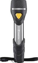 Bol.com Varta F20 Day Light Multi LED Zaklamp - 40lm - Zwart/Zilver aanbieding