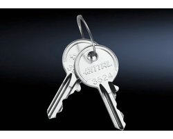 Clé pour armoires de distribution fermeture de sécurité Rittal SZ 2532.000 acier 2 pc(s)