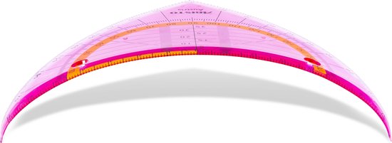 Aristo geodriehoek - GEOflex -14cm - flexibel - neon roze - AR-23009NP - Aristo