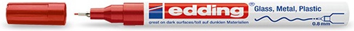 Paint marker Edding 780-02 rood