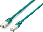 Equiper 605647 câble réseau 0,5 m Cat6a S / FTP (S-STP) Vert