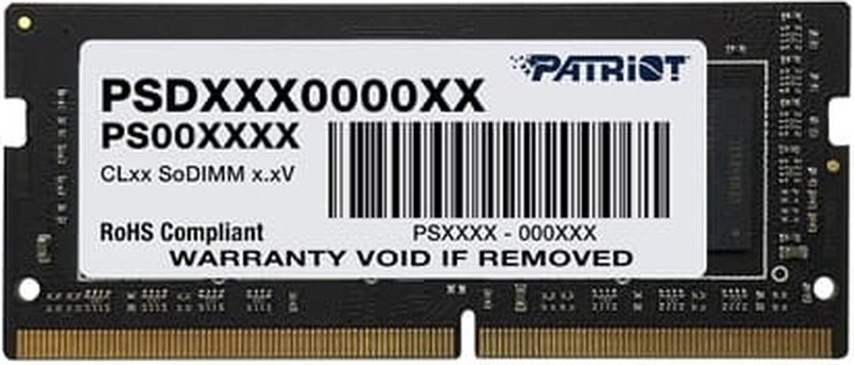 Patriot Memory Signature Line Psd432G32002S Geheugenmodule 32 Gb 1 X 32 Gb Ddr4