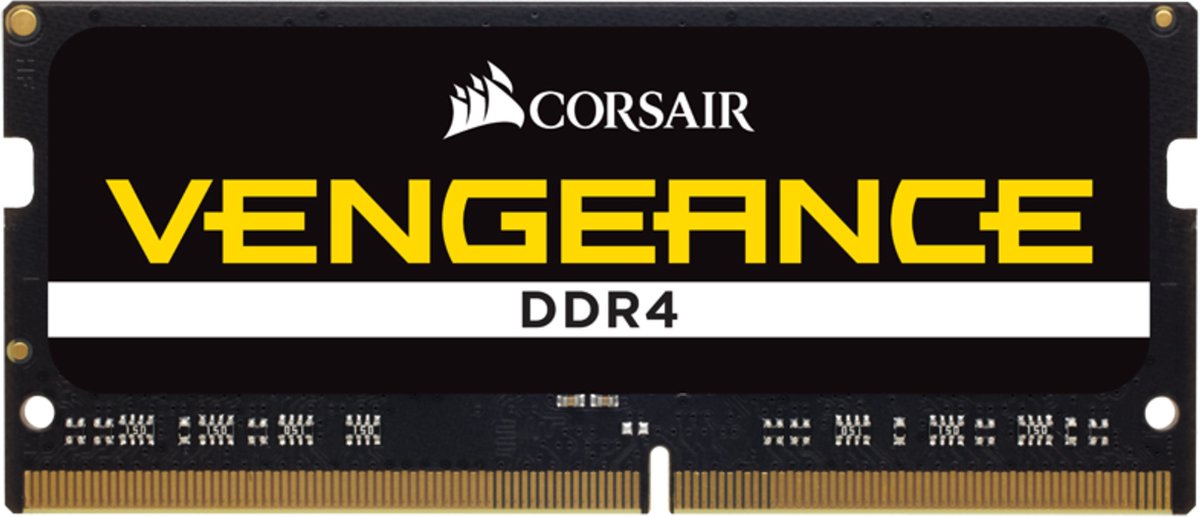 Corsair - Laptopgeheugen - Vengeance - CMSX8GX4M1A3200C22 - 8GB - DDR4 - SODIMM - 3200 MHz - 1 x 8 GB