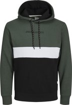 JACK&JONES JJEREID BLOCKING SWEAT HOOD NOOS Heren Trui - Maat L