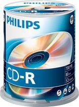 Philips - Philips CD-r 52x 700mb 100cake