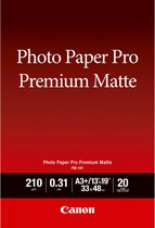 Papier photo mat de Premium supérieure Canon A3 +