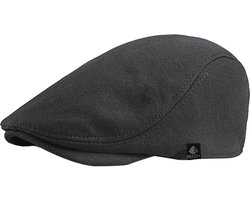 FlatCap - Cadeau Man Verjaardag - One Size - KRANTENJONGENSPET - hippie accessoires-retro - Hoed-black friday 2023
