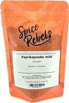 Spice Rebels - Paprikapoeder mild - zak 150 gram
