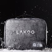 Lakoo® opbergtas - Universele Babyfoon Opbergtas in Grijs - Duurzaam, Waterafstotend, Handig voor Onderweg - Ruim Compartiment, Elastische Banden & Draagbaar Ontwerp