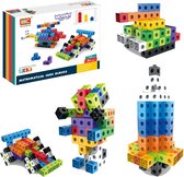 WOOPIE 3D bouwstenen set - Constructie speelgoed - Creativiteit - 150 stuks - 3D kubussen