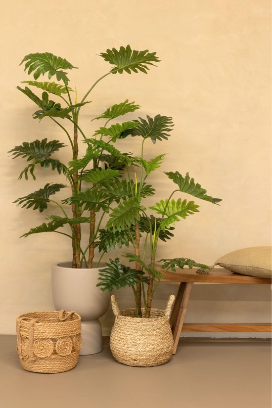 Philodendron Kunstplant 130cm | Kunstplant voor binnen | Nep Philodendron plant| Kunst Philodendron 130cm