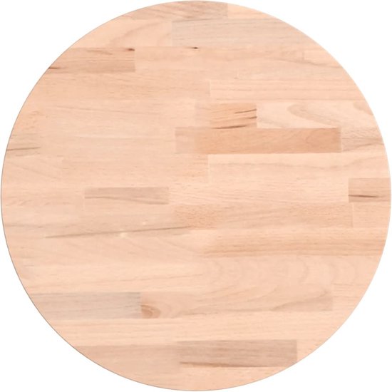 BigDean Plantenroller, hout, 5-delige set, rond, 30 cm - 120 kg