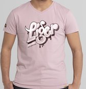 LIGER - Limited Edition van 360 stuks - Zender & Chaos - LIGER typografie - T-Shirt - Maat S