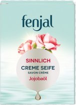 Fenjal Sensual Cream Soap Huile de Jojoba & Roses 100 grammes - Sensual Cream Soap Huile de Jojoba & Oriental Rose - Sinnlich Creme Seife Jojobaöl - Vegan