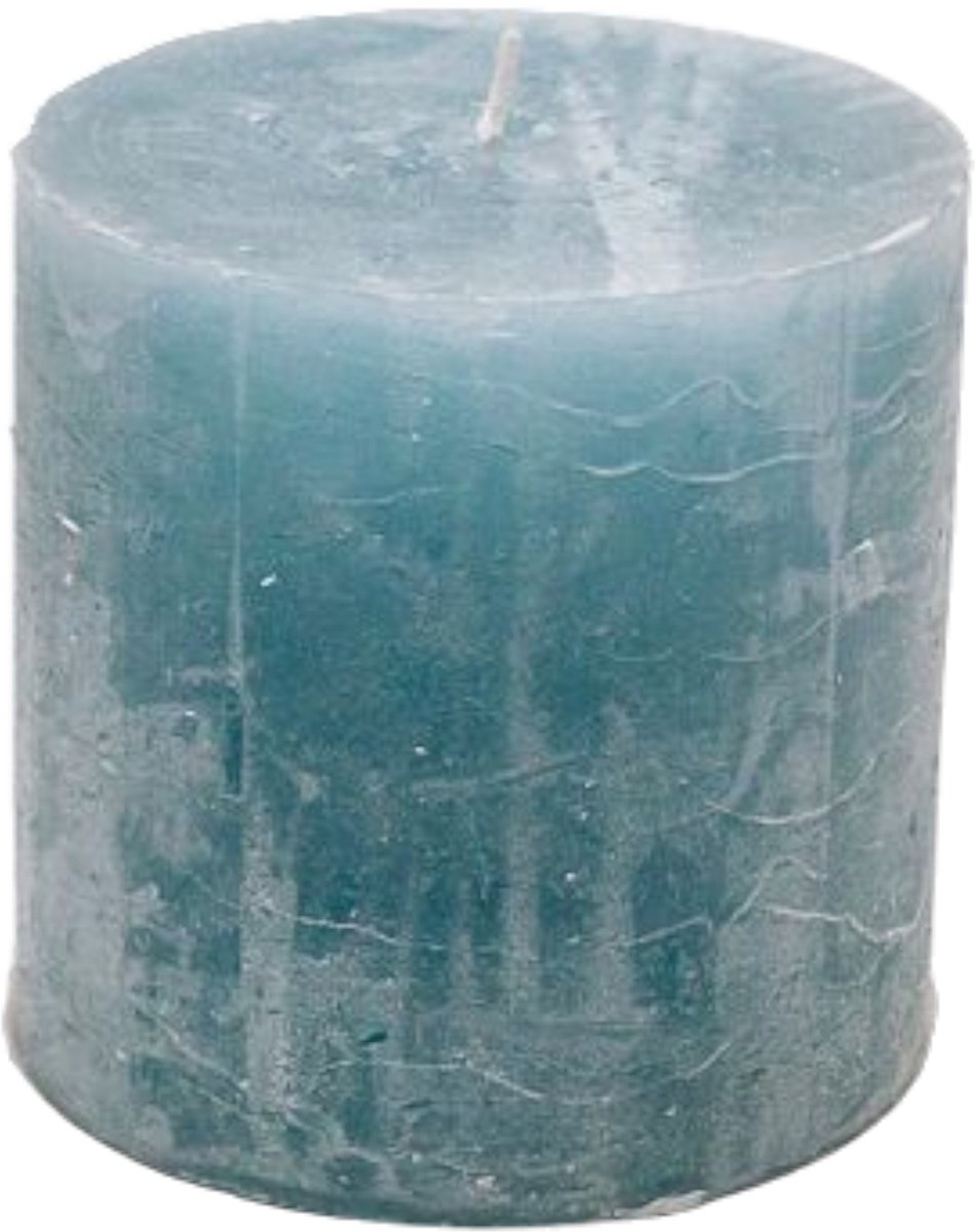 Branded By - Kaars 'Stomp' (Ø10cm x 10cm) - Light Blue