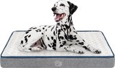 Hondenmand XL - Hondenmatras - Orthopedisch Hondenbed - 106x71x7,5 cm - Waterdicht - Wasbaar - rijs