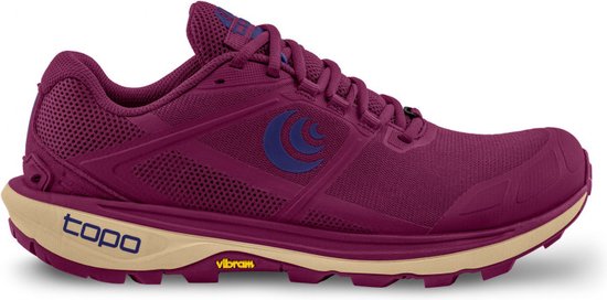 Topo Athletic Terraventure 4 - Trailrunningschoenen - Dames Berry / Violet 40