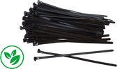 Attache-câbles biosourcés 750 mm x 7,6 mm. Zwart. Stylo refermable + Kortpack court (099.3500)