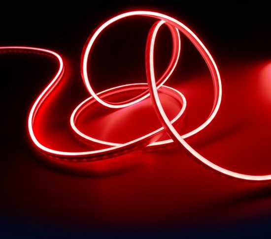 Aurevita RGB ledstrip, IC, 5 m, neon wifi-ledstrip voor de muur