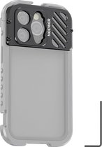 Neewer® - Achterste Lens PCB Compatibel met iPhone 14 Pro Mobiele Telefoon Kooi NEEWER PA006 - Externe Aluminium Lenshouder met 17mm Schroefdraad M Lenshouder - Ongewijzigde Groothoekopnames - Model PA018