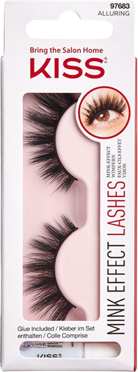 Kiss Wimpers Kunstwimpers Mink Alluring - Wimperextensions - Lashes - Nep Wimpers - Alluring