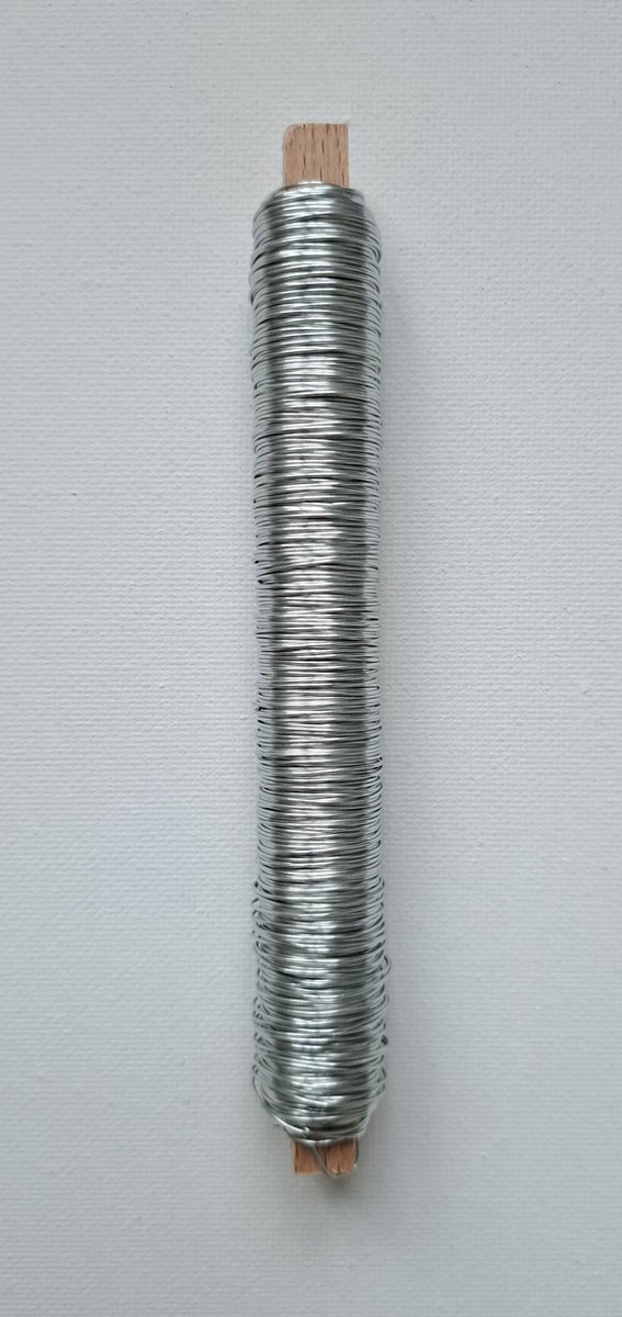 Wikkeldraad - 1 Stuks - Zilver – 0.50 mm - 50 m - 100 g - WIK-012