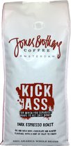 Grains de Café torréfiés foncés Kickass - 8x1 kilo