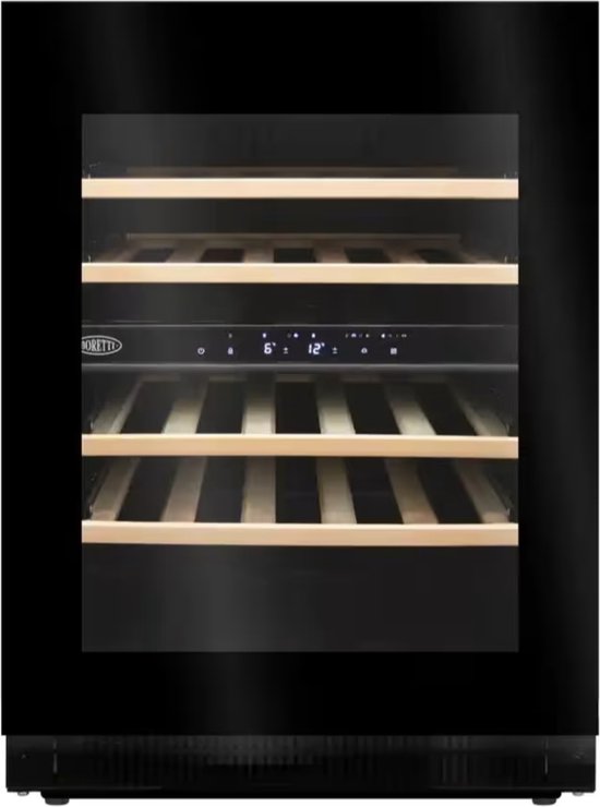 Boretti MLWC82ZGZW Wijnklimaatkast inbouw 82cm onderbouw, 2 - Boretti - €995,00