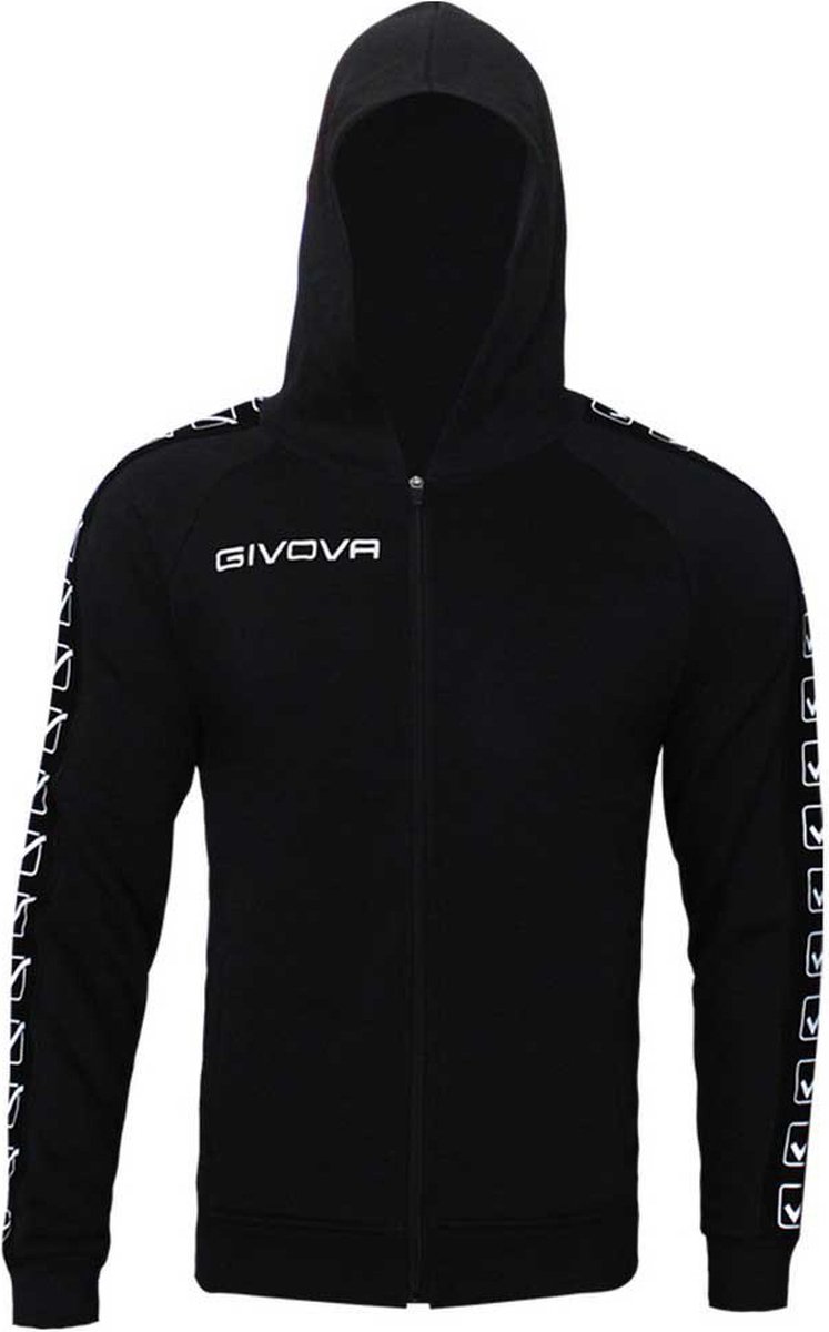 Givova Band Sweater Met Ritssluiting Zwart 3XL Man