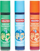 Soapen - Handzeep voor kinderen - 3 kleuren - Maakt handenwassen leuk!