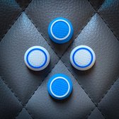 Pro Gaming Thumb Grips - geschikt voor Playstation (PS3, PS4, PS5), Xbox (360, One, X/S) & Nintendo Switch controllers - 1 set = 4 duimgrips - blauw/wit & wit/blauw