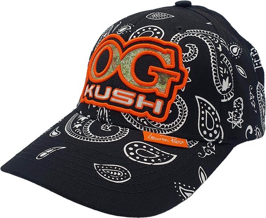 Lauren Rose - Paisley 420 Collection - OG Kush - Glow in the Dark - Strapback Hat