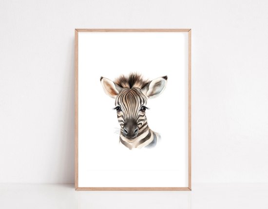 No Filter - Kinderkamer Safari posters - 3 stuks - 30x40 cm / A3 formaat - Dieren posters - Babykamer decoratie posters