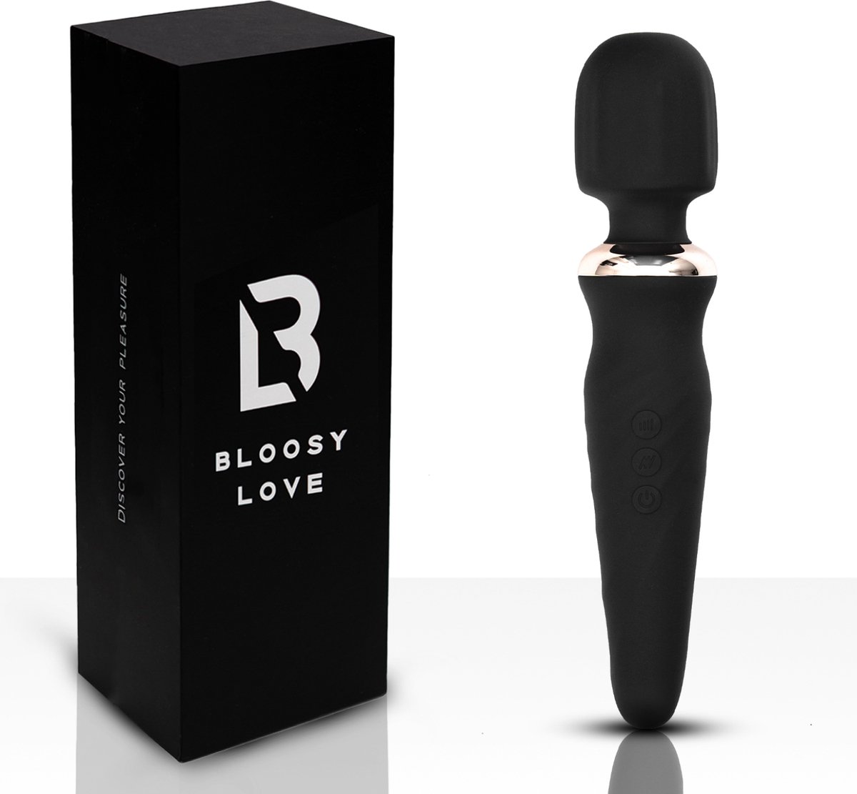 Bol.com Bloosy Love® Jennifer Wand Vibrator Seksspeeltjes - Waterdicht & Super krachtig - Clitoris Stimulator & G Spot Vibrator ... aanbieding