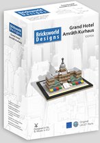 Bricksworld BOC-ARC-KUR BOC Architectuur Landmark Scheveningen Kurhaus. Samengesteld uit originele nieuwe LEGO® onderdelen.