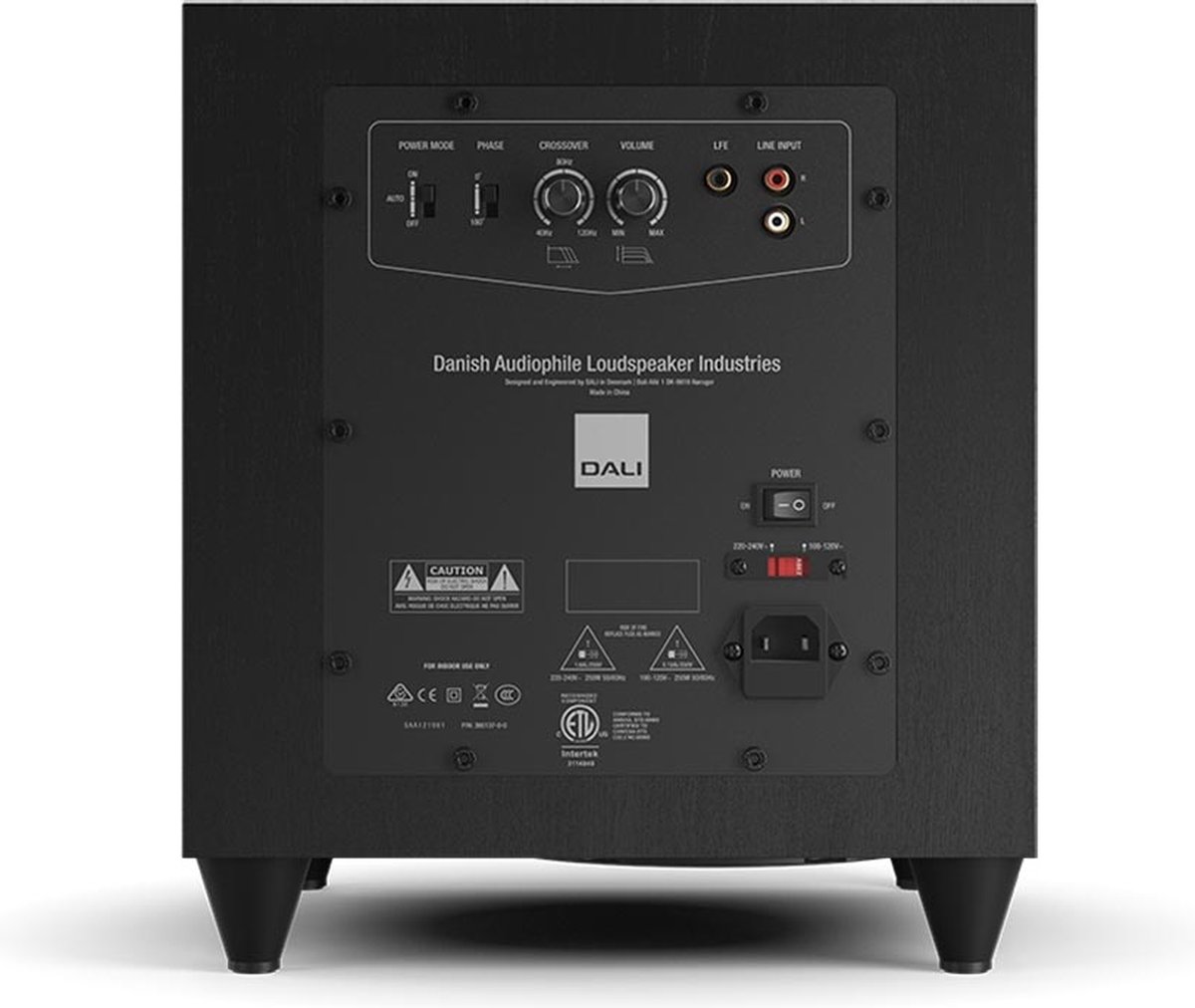 Dali SUB C-8 D 220 W Zwart