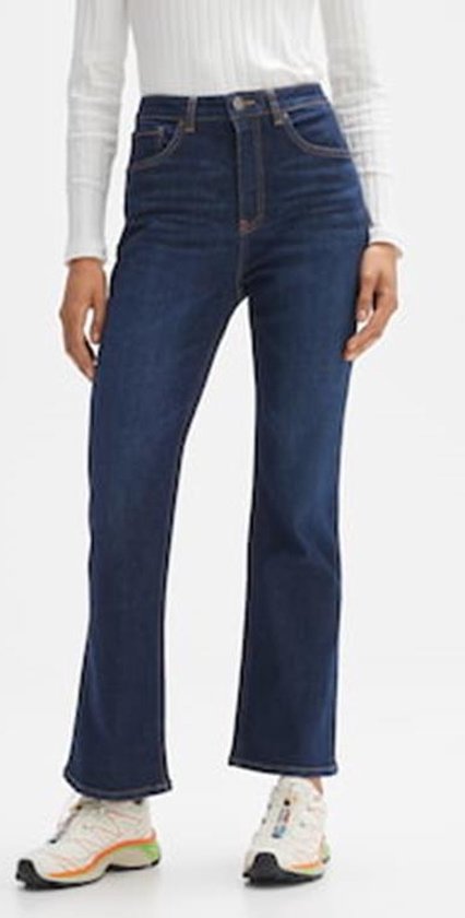 Opus - 5-Pocket Jeans Eboni Blauw - Vrouwen - Maat W38 X L28