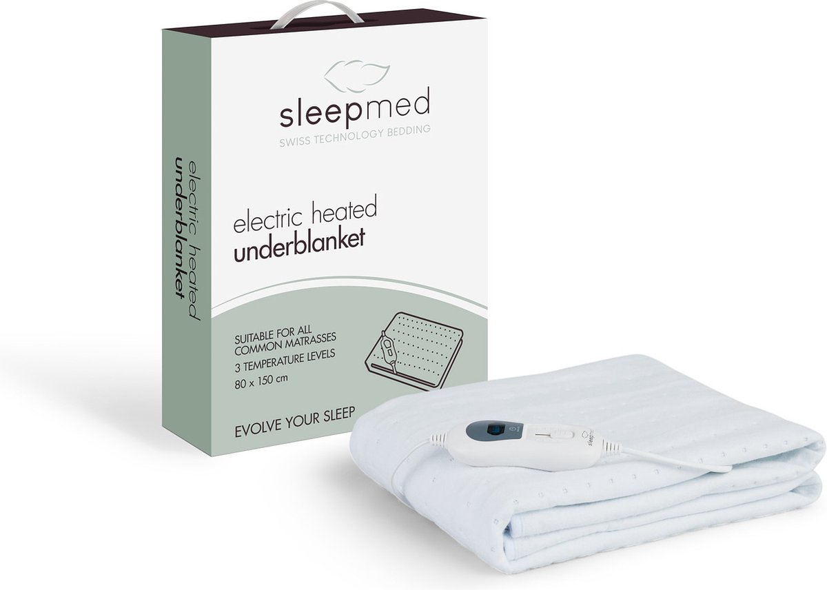 SleedMed Elektrische deken met timerfuntie - Onderdeken - Warmtedeken -  3... | bol